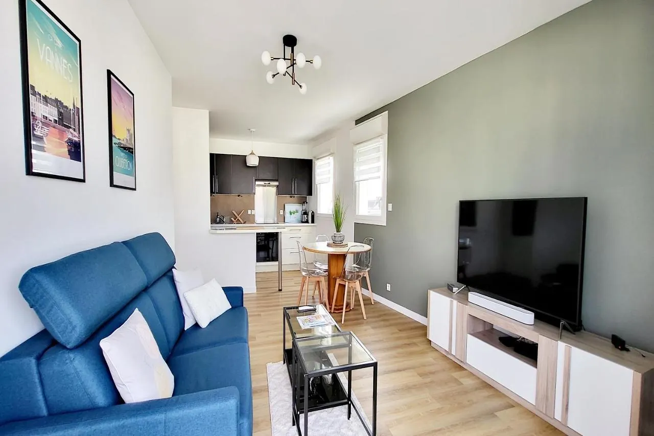 App. Neuf Terrasse Residence Calme A Vannes Centre Apartment