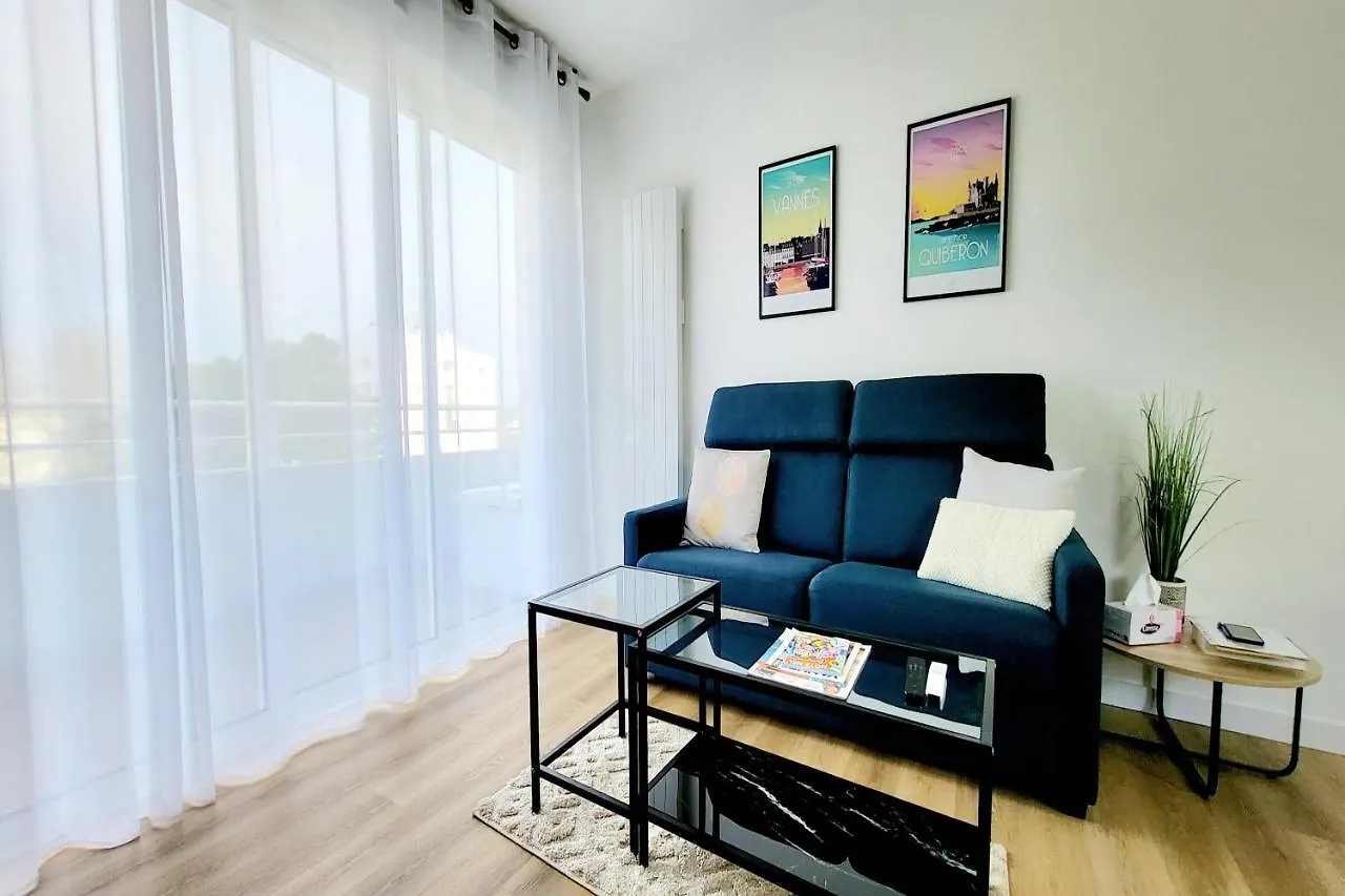 Apartment App. Neuf Terrasse Residence Calme A Vannes Centre